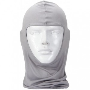 Balaclavas Balaclava Face Mask Windproof Ski Mask Face Cover for Cold Weather - Light Grey - CG11NCKCQ7H $20.03