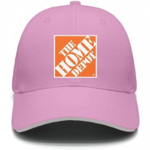 Baseball Caps Mens Womens Adjustable The-Home-Depot-Orange-Symbol-Logo-Custom Running Cap Hat - Pink-13 - CI18QLCD73Y $40.10
