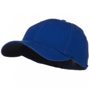 Baseball Caps Low Profile Washed Flex Cap - Royal - CD18GYA3C83 $38.20