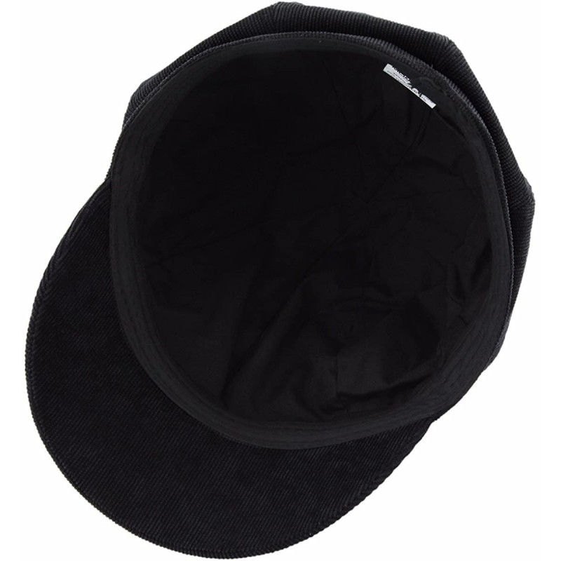 Newsboy Cap for Women-8 Panel Ivy Cabbie Beret Visor Brim Hat(Black ...