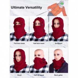 Balaclavas 3 Pieces Thermal Balaclava Face Mask Wind Resistant Work Balaclava Outdoor Activities Mask Hood for Men and Women ...