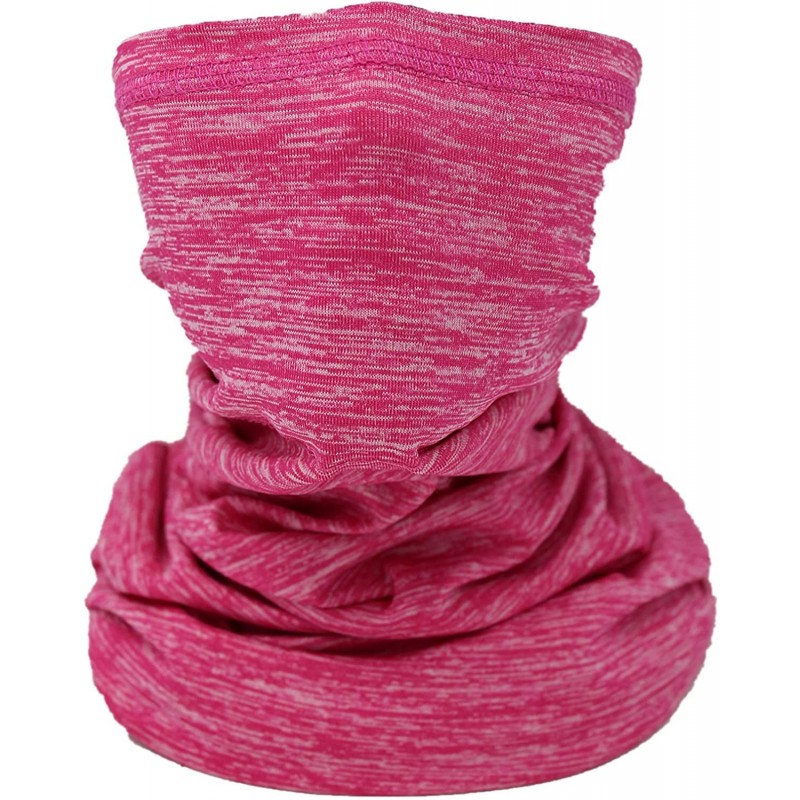 Balaclavas Neck Gaiter Bandana - with Pocket for PM 2.5 Filter - in Stock in USA - Pink W/O Filter - CC199HRUEE9 $30.31