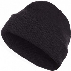 Skullies & Beanies Warm Winter Beanies Hat Cap for Men Women Toboggan Cuffed Knit Slouch - Navy - CY18KREXHH4 $18.49