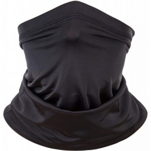 Skullies & Beanies Neck Gaiter Face Mask Bandana Shield Filters Multi-purpose Balaclava Headwear - Black - CE18LMNE5WO $21.92
