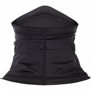 Skullies & Beanies Neck Gaiter Face Mask Bandana Shield Filters Multi-purpose Balaclava Headwear - Black - CE18LMNE5WO $19.86