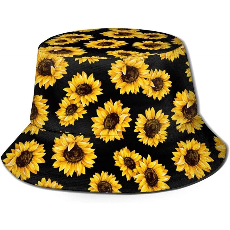 Bucket Hats Women's Summer Bucket Hat Outdoor Sun UV Protection Casual Fishing Cap - Style1 - CL192TAXGAC $27.66