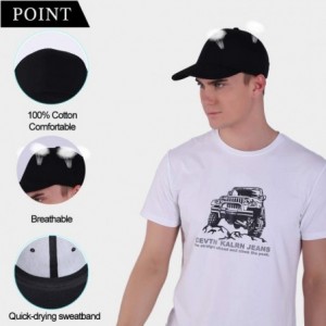 Baseball Caps Baseball Caps Classic Dad Hat Men Women Adjustable Size 35 Optional - 501 White - CA18SWG9AL6 $18.57