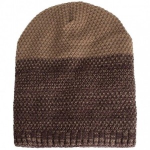 Skullies & Beanies Women's Solid Color Wool Knit Hats Earmuffs Parent-Child Caps - Khaki7 - C118I7DT0US $19.14