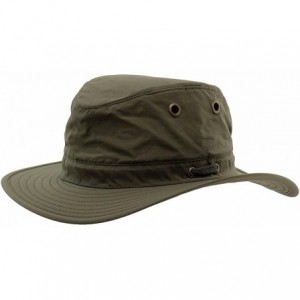 Sun Hats Men's 10 Point Multi-Feature Booney with Solid Crown - Green - CD12CHX70JD $96.23