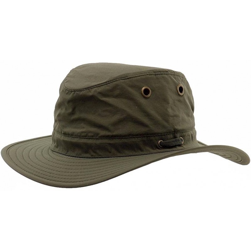 Sun Hats Men's 10 Point Multi-Feature Booney with Solid Crown - Green - CD12CHX70JD $90.82