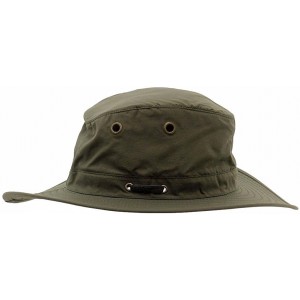 Sun Hats Men's 10 Point Multi-Feature Booney with Solid Crown - Green - CD12CHX70JD $90.82