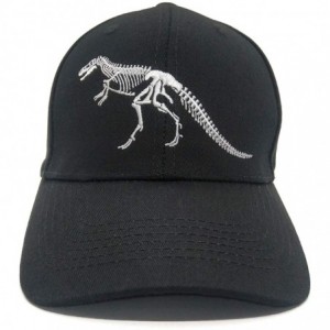 Baseball Caps Detachable Embroidered Adjustable - Dinosaur Skeleton Baseball Cap - CQ196URUO43 $31.46