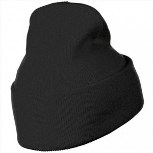 Skullies & Beanies Predator Gym Outdoor Hat Knitted Hat Warm Beanie Caps for Men Women - Black - CL18Q9D0GS4 $30.81