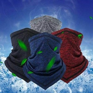 Balaclavas Summer Face Scarf Neck Gaiter Neck Cover Breathable Sun for Fishing Hiking Camping Outdoors Sports - Black*2 - CY1...