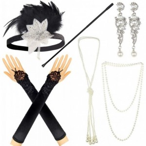 Headbands 1920s Accessories Themed Costume Mardi Gras Party Prop additions to Flapper Dress - Set 2 - C0189CM2C78 $38.45