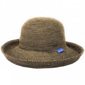 Sun Hats Women's Petite Victoria Sun Hat - Ultra-Lightweight- Broad Brim- Petite Style- Designed in Australia - Suede - CV192...