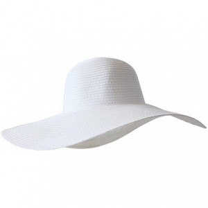 Sun Hats Womens Floppy Straw Hat Wide Brim Foldable Packable Braid Cap UV Protection Summer Gardening Hiking Beach Sun Hat - ...