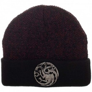 Skullies & Beanies Game Of Thrones Cable Weave Cuffed Beanie - CY18IA566TS $33.42