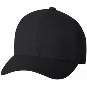 Baseball Caps Flexfit Wooly Baseball Cap- BLACK- Large / X-Large - CA1191ZH1WH $20.04