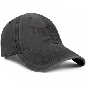 Baseball Caps Dad Hat Cotton Snapback Adjustable Denim Cap for Men Women - Black-57 - CM18ULE0E62 $29.66