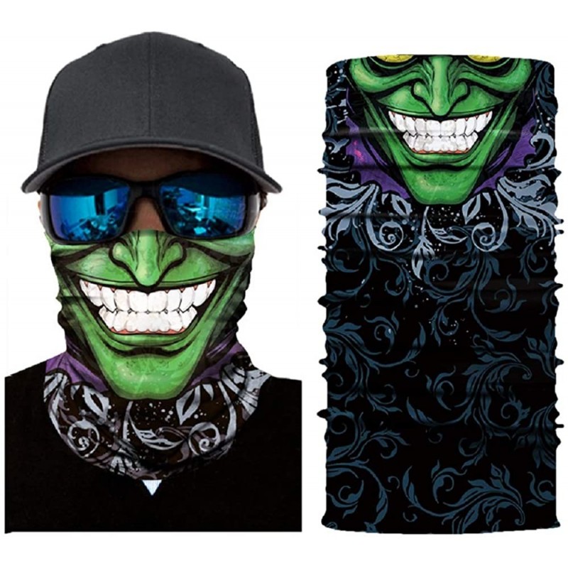 Balaclavas Unisex 3D Skull Printed Balaclava Headwear Multi Functional Face Mask for Outdoor Cycling Riding Motorcycle - CD19...