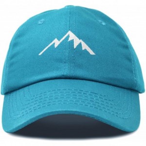 Baseball Caps Outdoor Cap Mountain Dad Hat Hiking Trek Wilderness Ballcap - Teal - CI18SMMO7RI $27.12