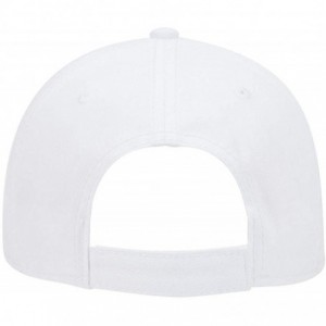 Baseball Caps 6 Panel Low Profile Superior Cotton Twill Cap - White - CD12IVBDN8R $23.26